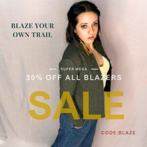 30 % Flash Sale - Blaze Your Own Trail - Celebrating International Women's Day